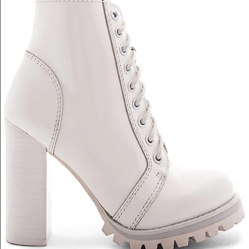 Jeffrey Campbell Legion Boots -white 9